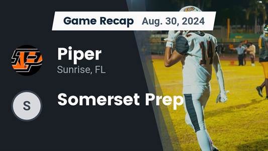 Football Game Preview: Piper Plays at Home