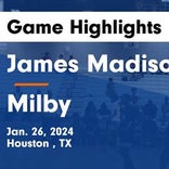 Milby falls despite big games from  Daniel Cantu and  Kobe Brown