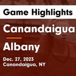 Basketball Game Recap: Canandaigua Academy Braves vs. Albany Falcons