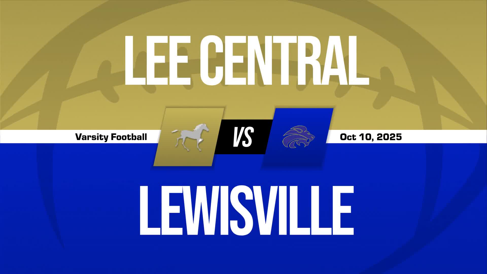 Football Recap: Lee Central Comes Up Short