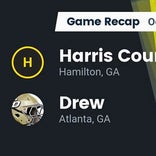 Football Game Recap: Drew vs. Harris County Tigers