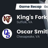 Football Game Recap: Oscar Smith Tigers vs. King&#39;s Fork Bulldogs