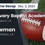 James Simon leads Calvary Baptist Academy to victory over St. Charles Catholic