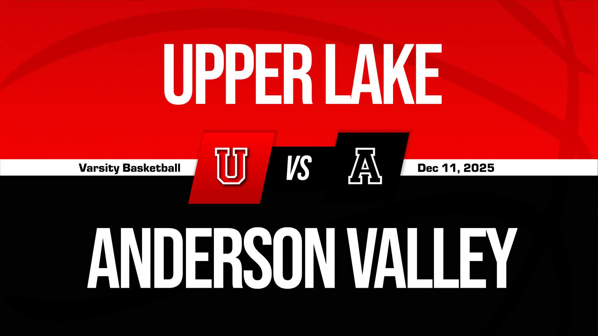 Basketball Recap: Anderson Valley's Luck Changes for the Better  on Thursday + How To Watch