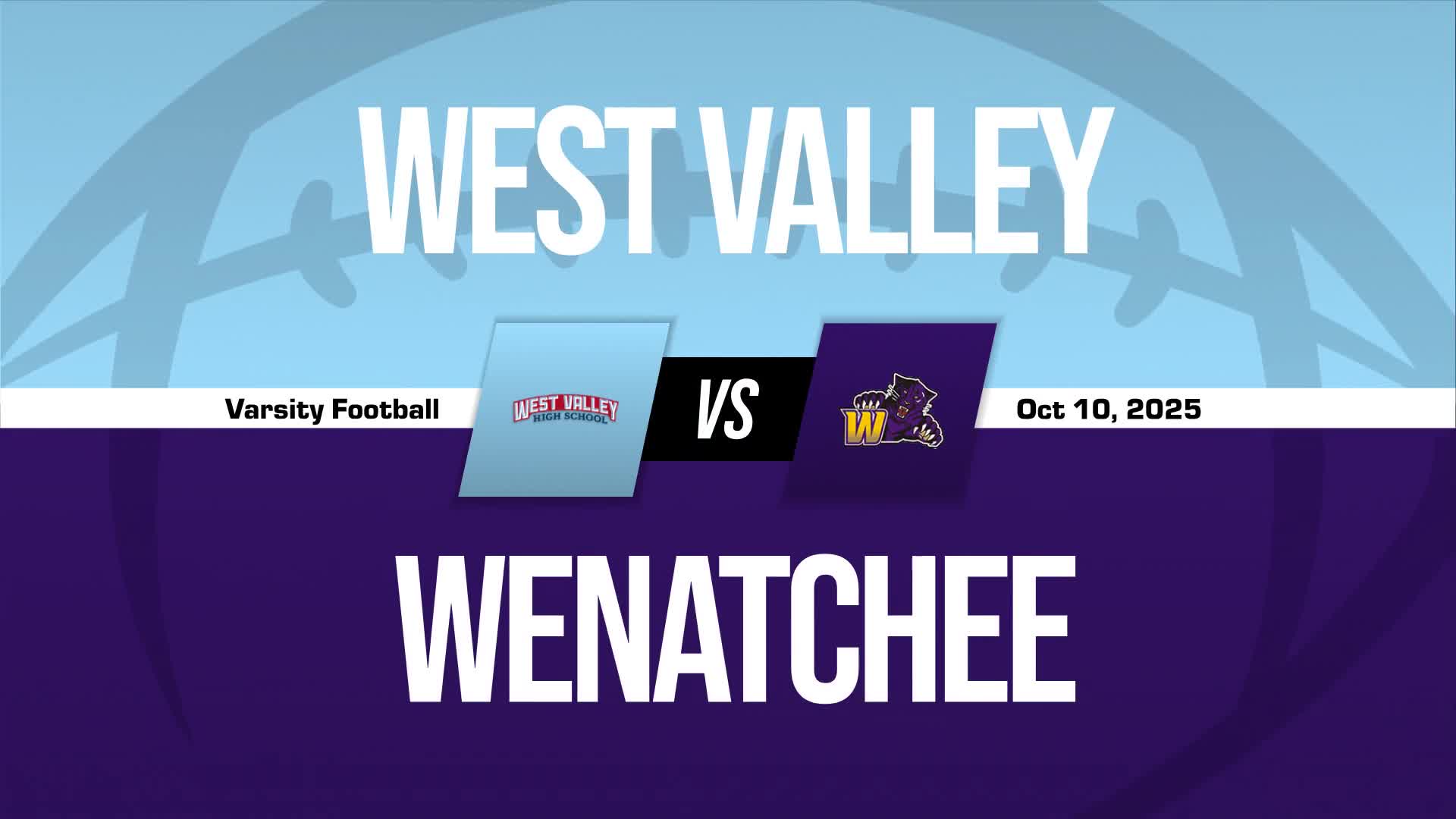Football Recap: West Valley Skates Past Eisenhower with Ease + How To Watch