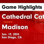 Basketball Game Recap: Madison Warhawks vs. Cathedral Catholic Dons