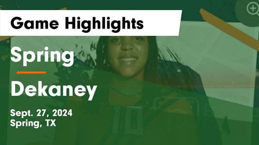 Volleyball Recap: Dekaney Comes Up Short
