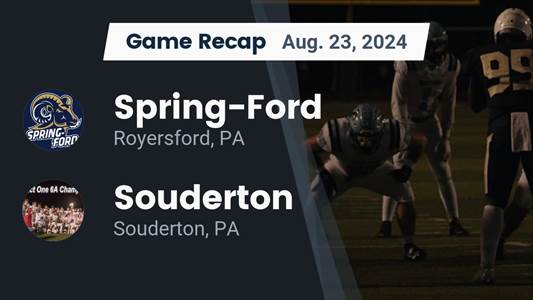 Football Recap: Spring-Ford Starts Season with  Victory on the Road
