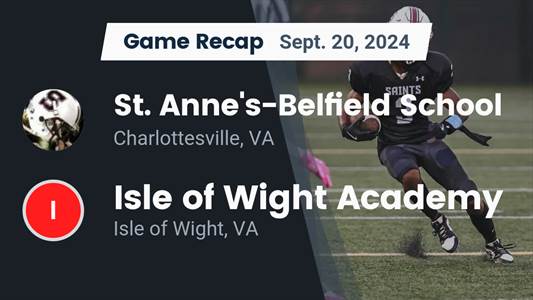 Football Game Preview: Isle of Wight Academy Chargers vs. Nandua