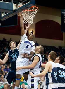 Foothills Christian's Jamal Aytes.