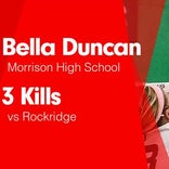 Softball Recap: Morrison triumphant thanks to a strong effort from  Bella Duncan