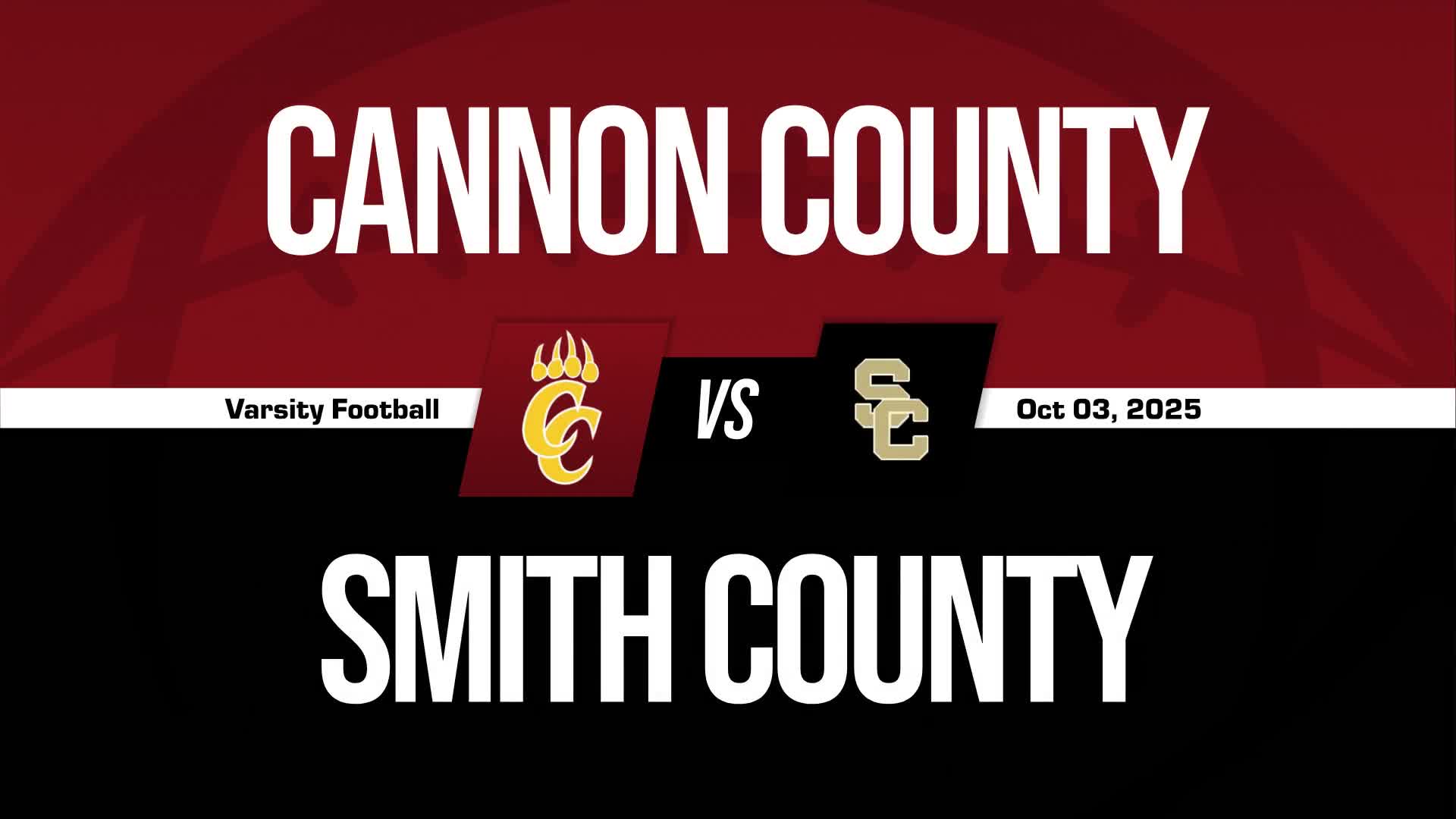Football Recap: Cannon County Piles Up the Points Against Jackson County + How To Watch