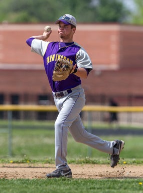 Josh Ruchotzke is agile at second base.