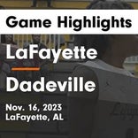 Basketball Game Recap: Dadeville Tigers vs. Central of Coosa County Cougars