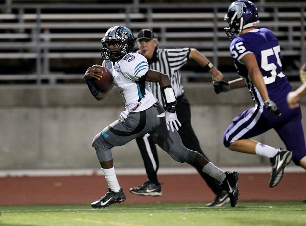 Nsimba Webster is the RG3 of Bay Area football after accounting for more than 5,200 yards and 64 touchdowns in the last two seasons for Deer Valley's No. 5 football team.