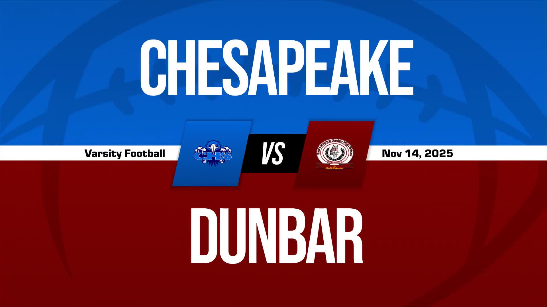 Football Game Preview: Dunbar Poets vs. Lackey Chargers + How To Watch