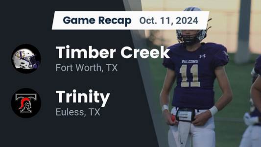 Football Recap: Trinity Continues Road Dominance  on Friday