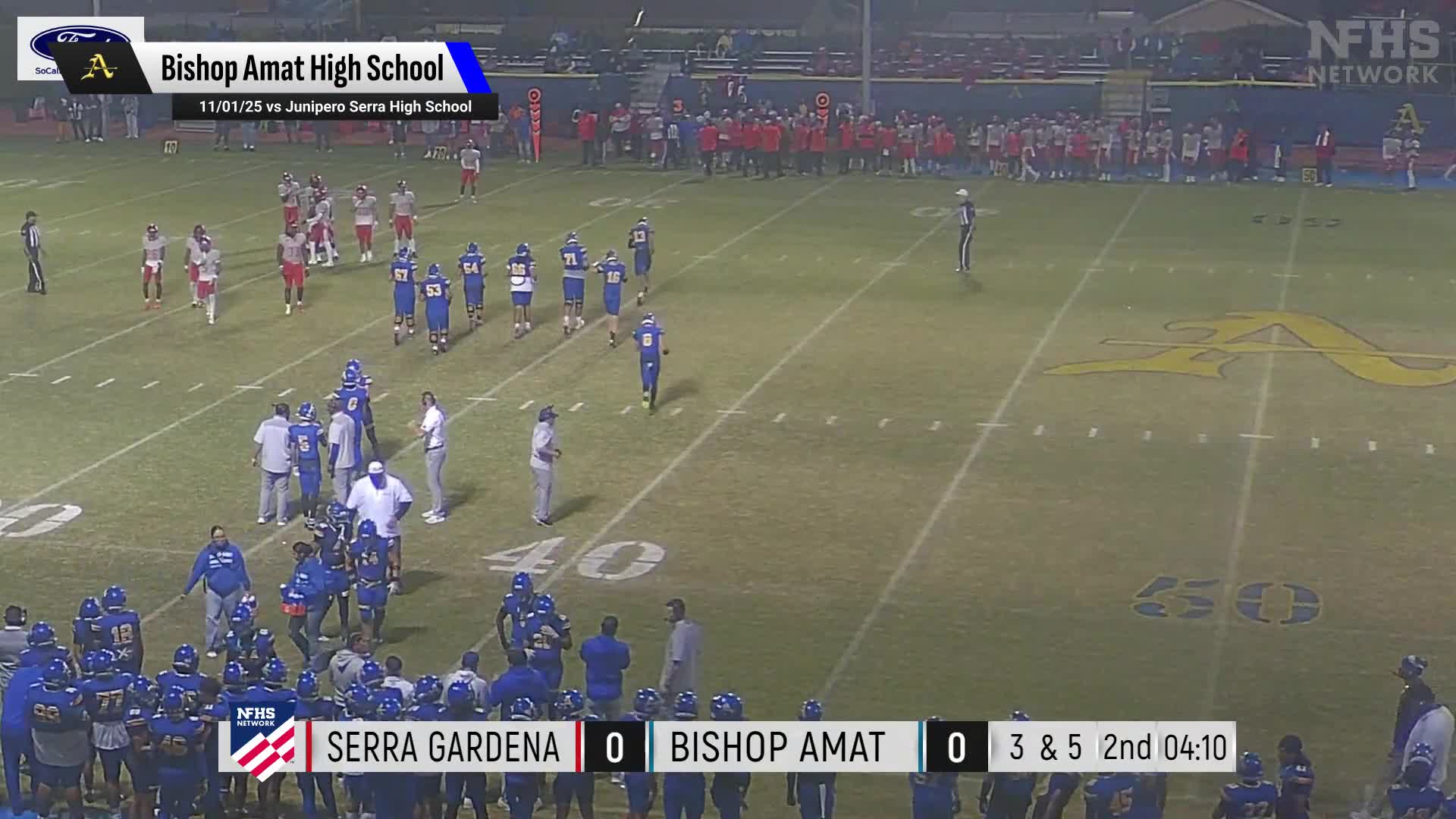 Football Recap: Nickolas Hernandez and  Nico Munoz-Roberts Lead the Defense for Bishop Amat Win + How To Watch