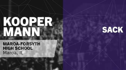 Kooper Mann Game Report: @ Pittsfield