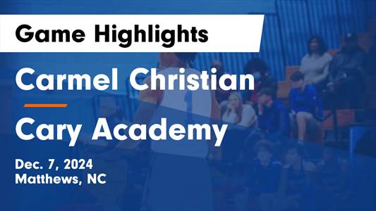 Basketball Game Preview: Carmel Christian Cougars vs. Covenant D