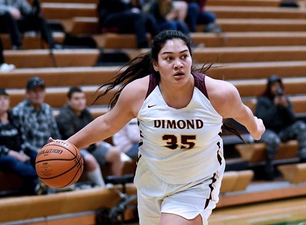 Before Alissa Pili was being mentioned in WNBA draft talk, the Dimond standout was a two-time MaxPreps Female Athlete of the Year. She's now starring at the University of Utah and mock drafts have her possibly going 10th. (Photo: Jules Karney)