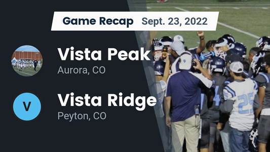 Football Game Preview: Vista PEAK Prep Bison vs. Far Northeast W Warriors