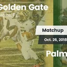 Football Game Recap: Palmetto Ridge vs. Golden Gate