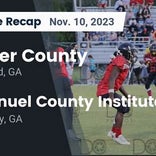 Football Game Recap: Emanuel County Institute Bulldogs vs. Lanier County Bulldogs