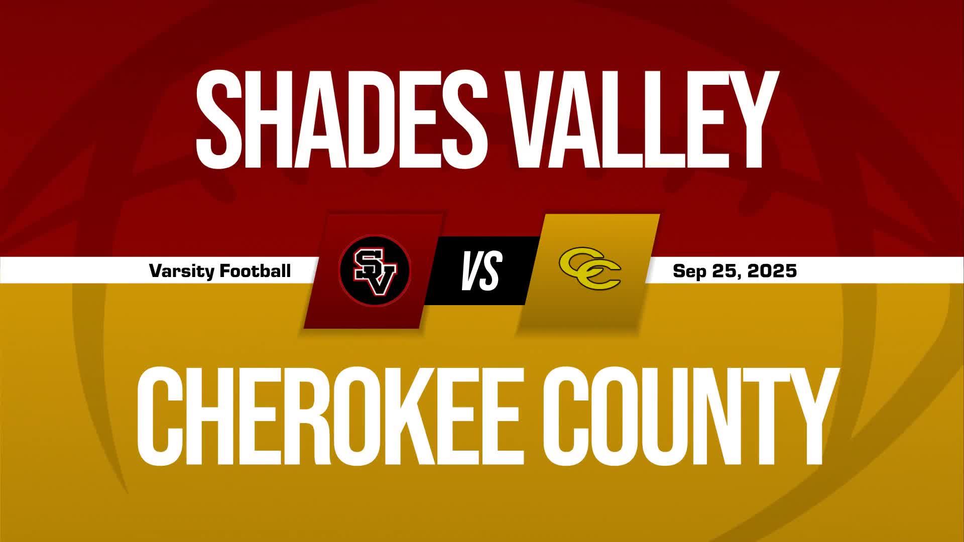 Football Recap: Shades Valley Takes a Loss