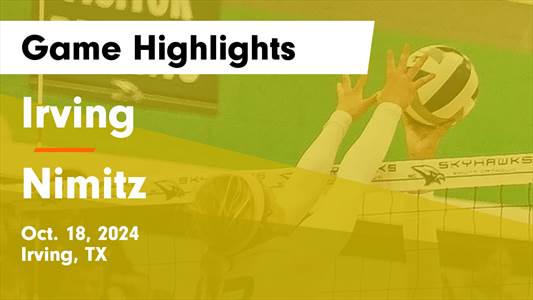 Volleyball Recap: Irving Takes a Loss