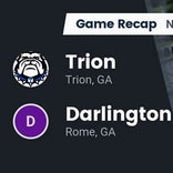 Football Game Recap: Darlington Tigers vs. Trion Bulldogs