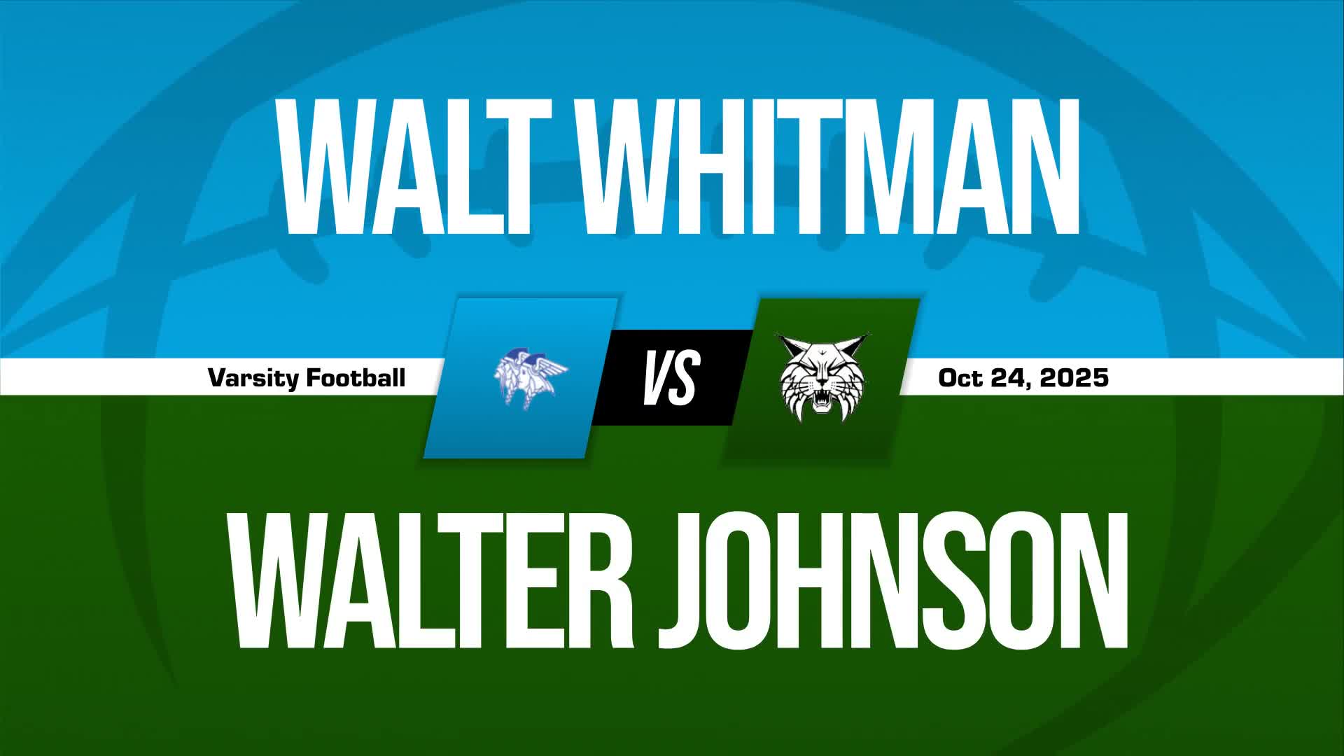 Football Game Preview: Walter Johnson Wildcats vs. Blake Bengals + How To Watch