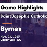 St. Joseph&#39;s Catholic vs. James F. Byrnes