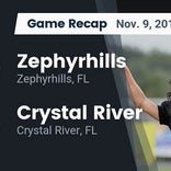 Football Game Recap: Zephyrhills vs. Crystal River