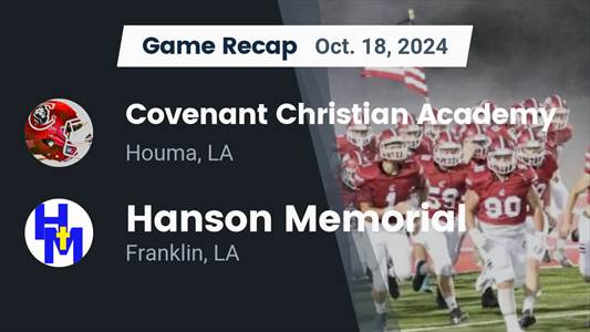 Football Recap: Hanson Memorial Comes Up Short