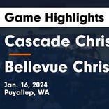 Basketball Game Recap: Cascade Christian Cougars vs. Klahowya Eagles