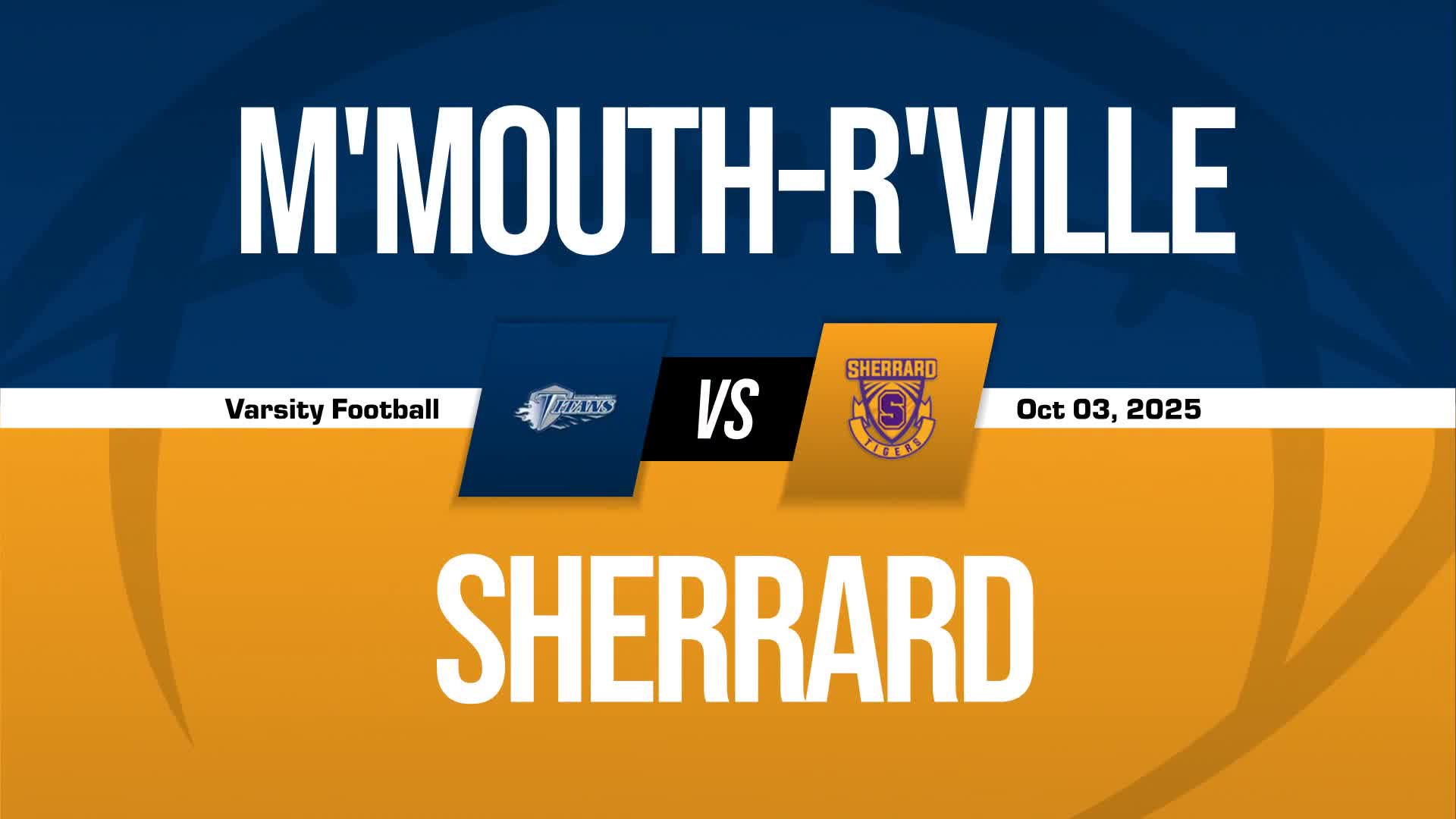 Football Recap: Sherrard Piles Up the Points Against Kewanee