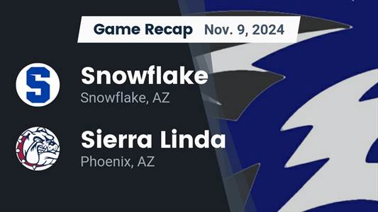 Football Recap: Snowflake Takes Down Canyon Del Oro in a Playoff