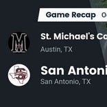 Football Game Recap: St. Michael&#39;s Crusaders vs. San Antonio Christian Lions
