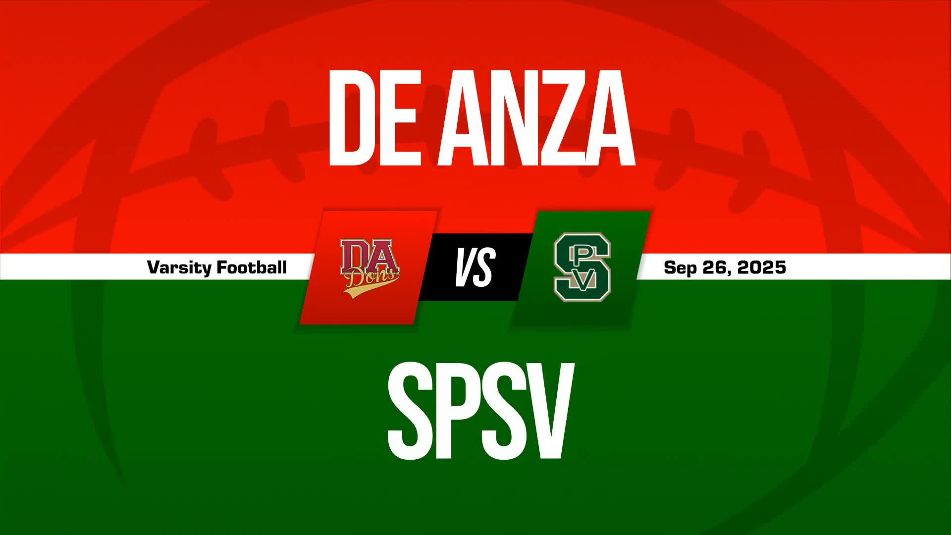 Football Recap: De Anza Finds Home Field Redemption Against Pinole Valley
