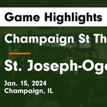 Basketball Game Recap: St. Joseph-Ogden Spartans vs. Tolono Unity Rockets