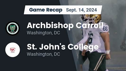 Football Game Preview: Archbishop Carroll Lions vs. Bishop McNam