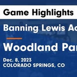 Banning Lewis Academy wins going away against Woodland Park