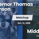 Football Game Recap: Governor Thomas Johnson vs. Middletown