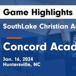 Concord Academy vs. Westminster Catawba Christian