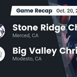 Football Game Recap: Stone Ridge Christian Knights vs. Big Valley Christian Lions