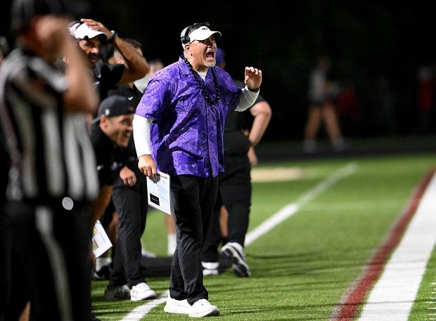 Under first-year coach Kevin Mawae, Lipscomb Academy was hit with a postseason ban Friday for "recruiting violations" as well as playing ineligible players, according to media reports. (Photo: Gary Fain)
