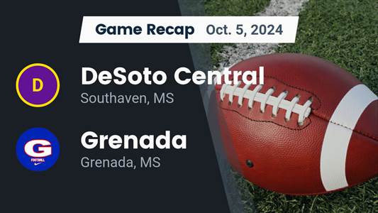 Football Recap: Grenada Skates Past Desoto Central with Ease