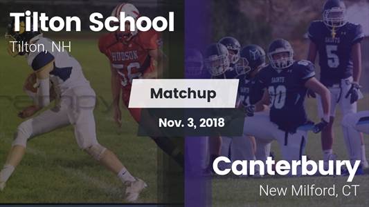 Football Game Recap: Tilton School vs. Canterbury School