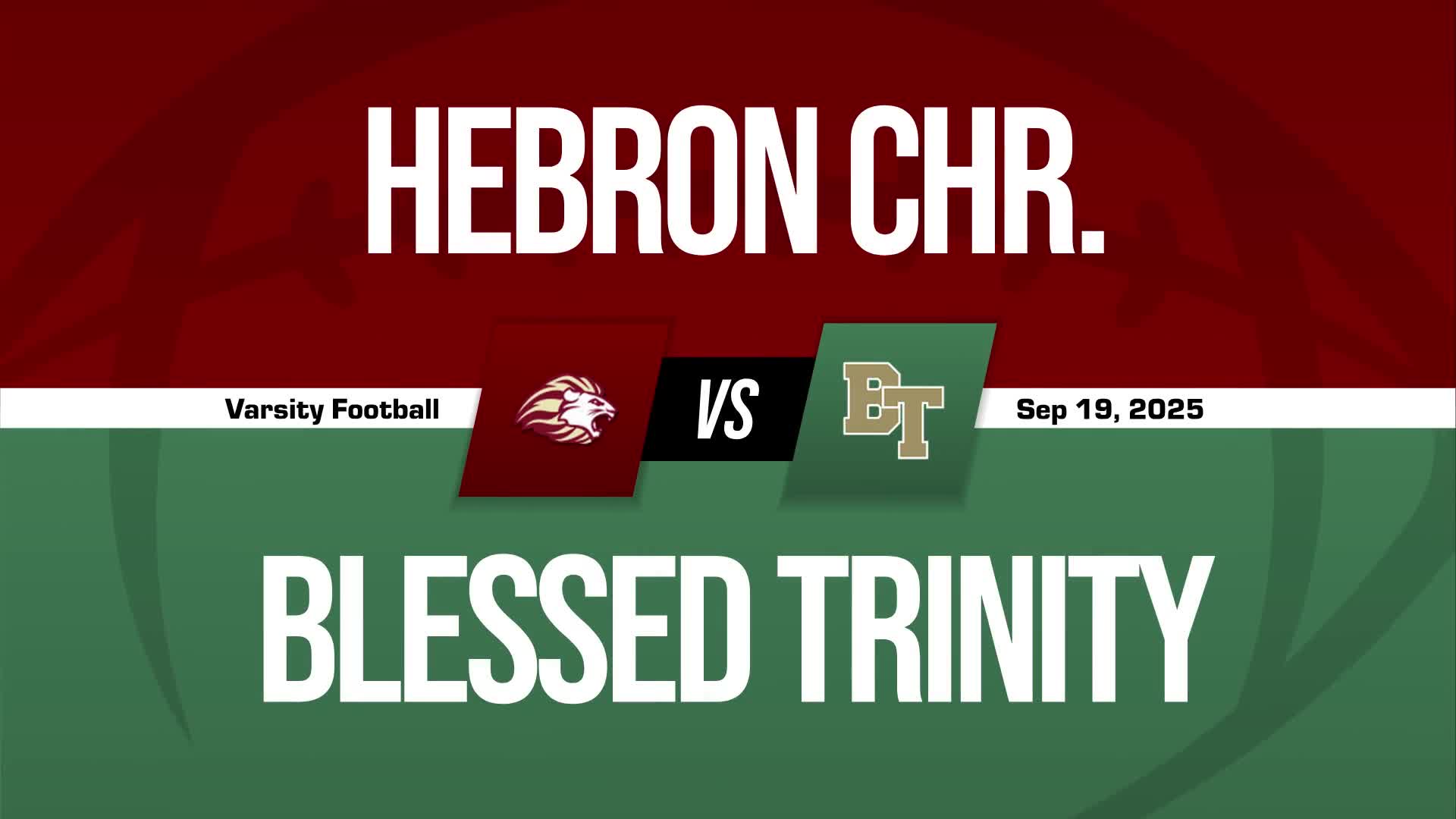 Football Recap: Blessed Trinity Comes Up Short